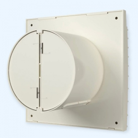 Silent 5C Ivory DICITI Вентилятор накладной D125 обр.клапан